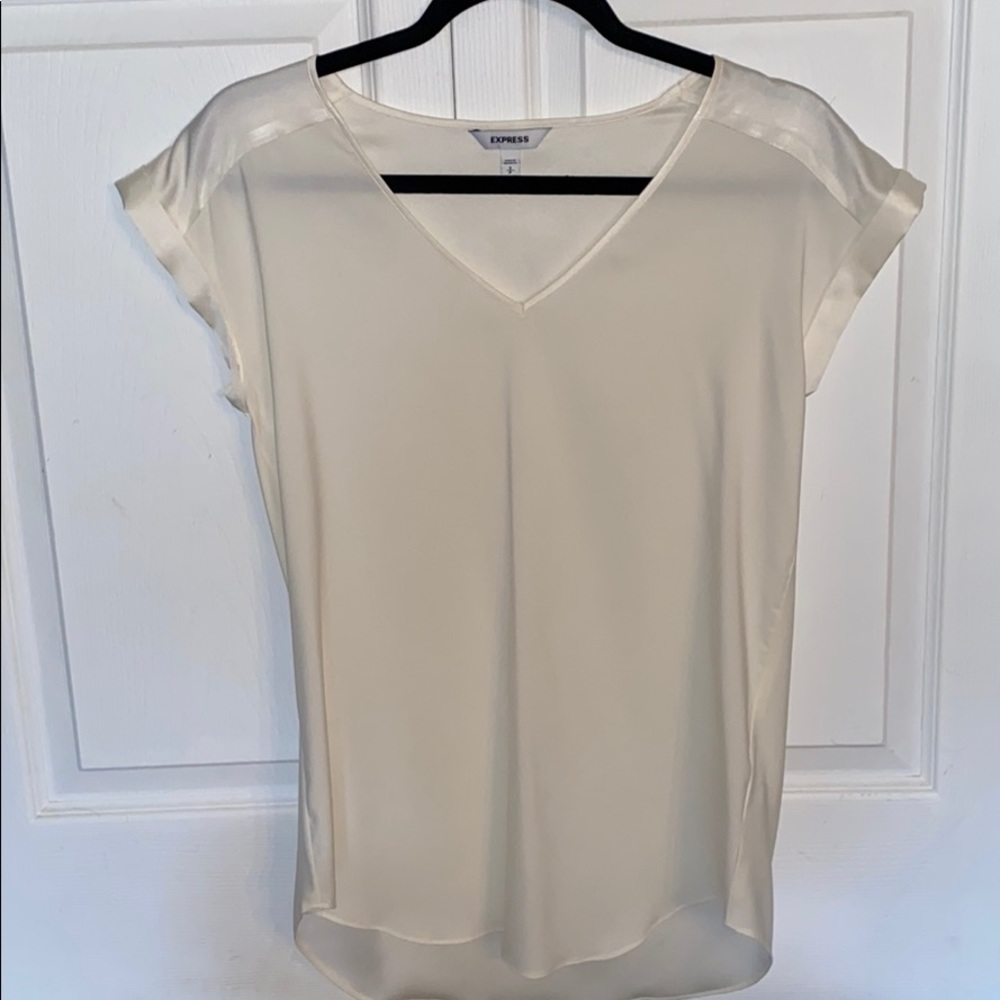 Express Off-White Blouse